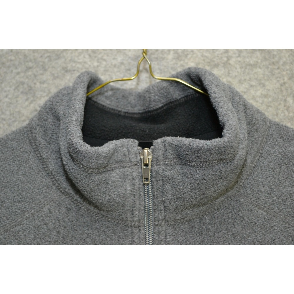 Patagonia Synchilla Fleece Pullover Mens Extra Large Gray 1/2 Zip‎ - USA Vintage - Picture 6 of 16